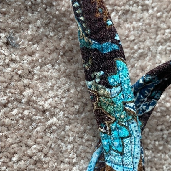 Vera Bradley java blue purse - Picture 2 of 4